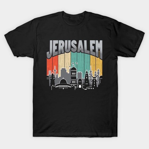 Jerusalem Israel T-Shirt by ThyShirtProject - Affiliate